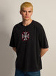 WEST COAST CHOPPERS VINTAGE FOOTBALL T-SHIRT WEST COAST CHOPPERS - Boathouse USA