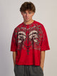 AFFLICTION SKULLS BOXY TEE