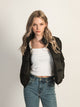 AZALEA WANG LOTTIE PUFF JACKET - BLACK AZALEA WANG - Boathouse USA