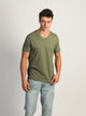 VICTOR V-NECK TEE- HEATHER OLIVE BOATHOUSE - Boathouse USA