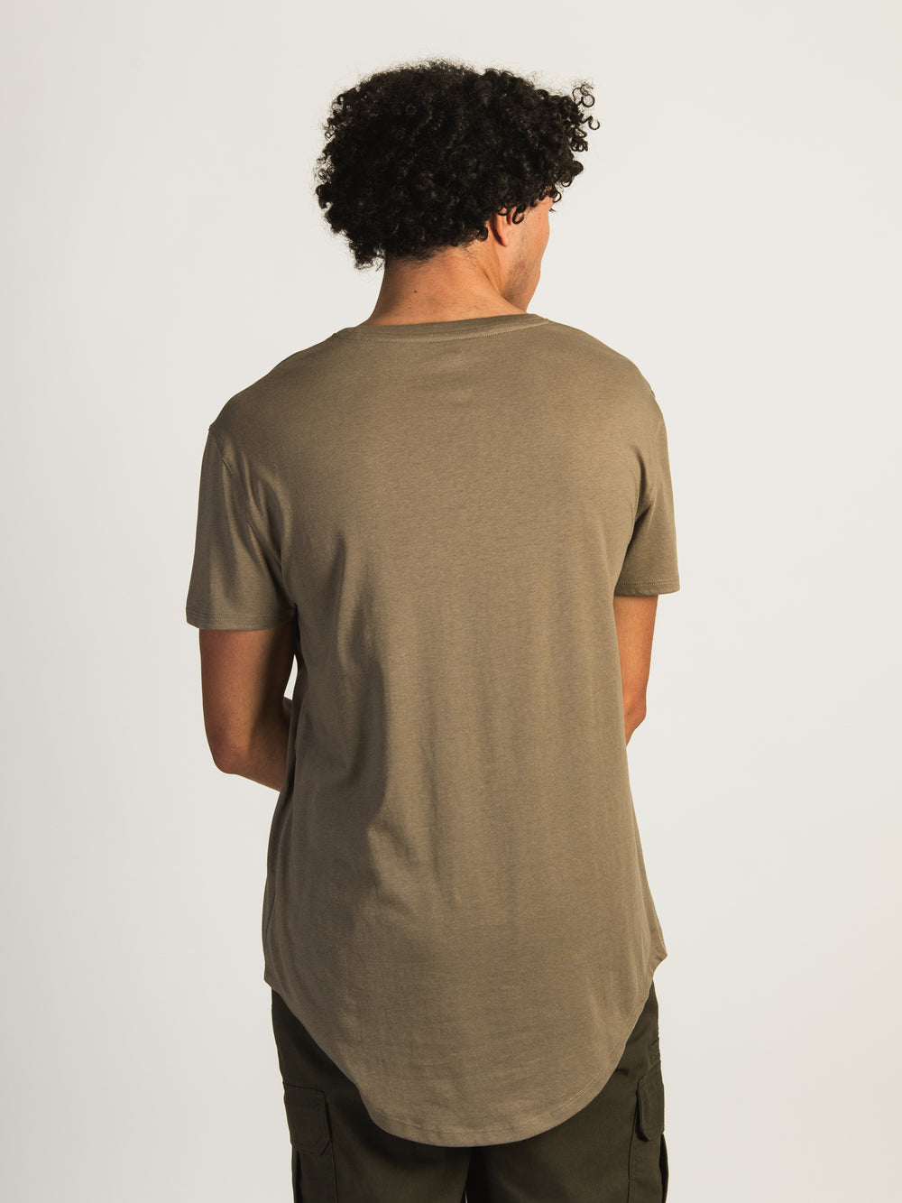 LONGLINE TEE - SAGE