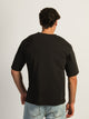 BOXY FIT TEE - BLACK