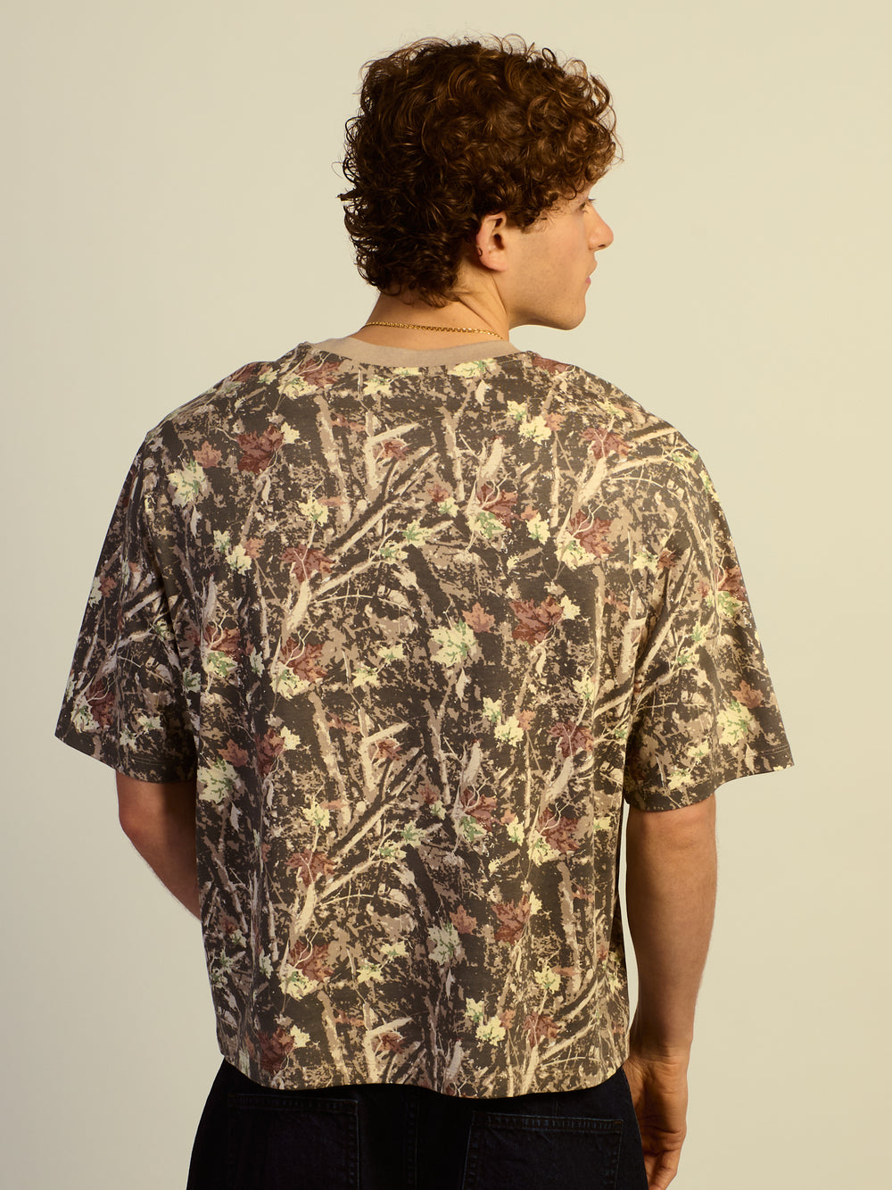 SHORT CUT TEE - CAMOUFLAGE