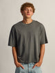 SHORT CUT TEE - HEATHER CHOCOLATE BOATHOUSE ESSENTIALS - Boathouse USA