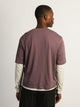 KOLBY SHORT CUT TEE- PURPLE BOATHOUSE ESSENTIALS - Boathouse USA