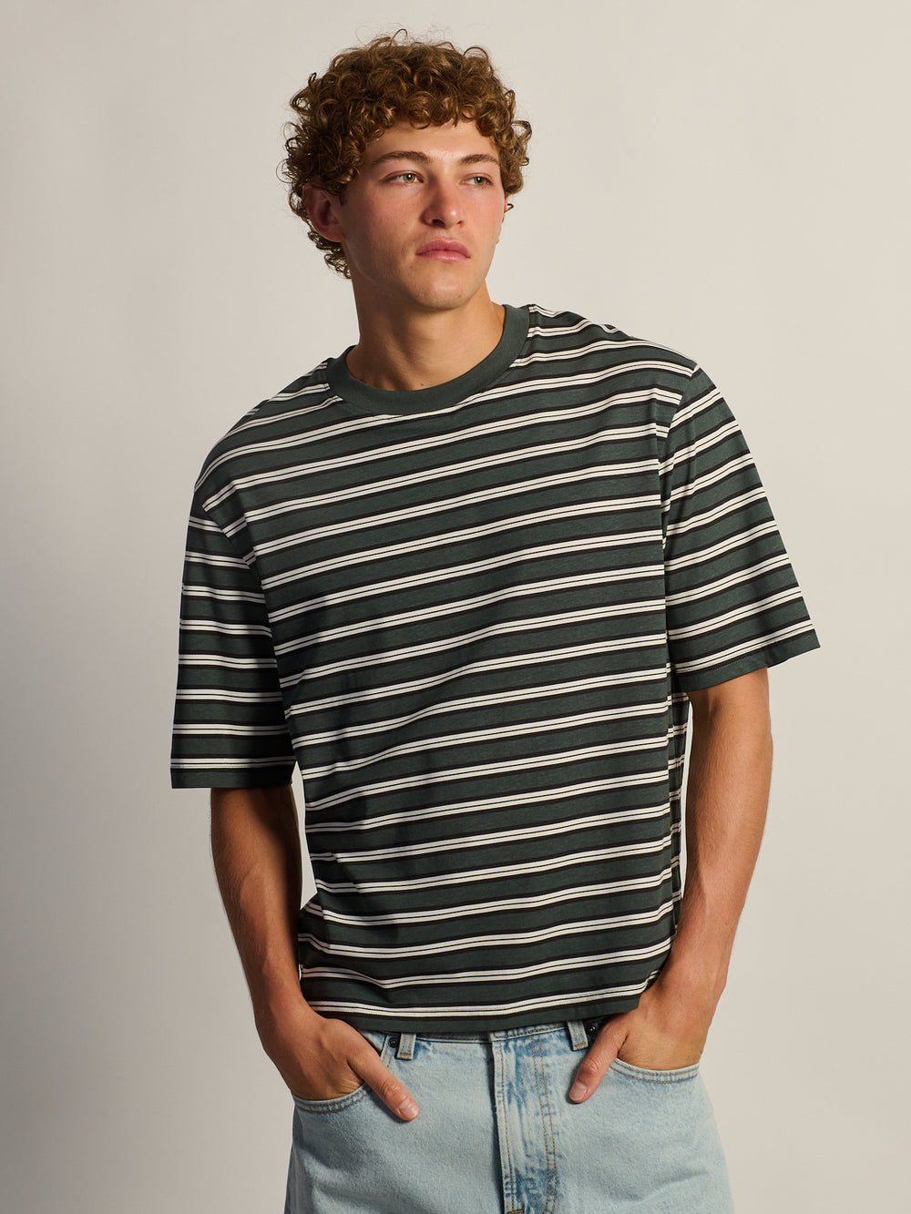 BOATHOUSE SHORT CUT T-SHIRT - FOREST
