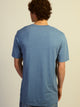 LONG FIT TEE - HEATHER BLUE BOATHOUSE ESSENTIALS - Boathouse USA