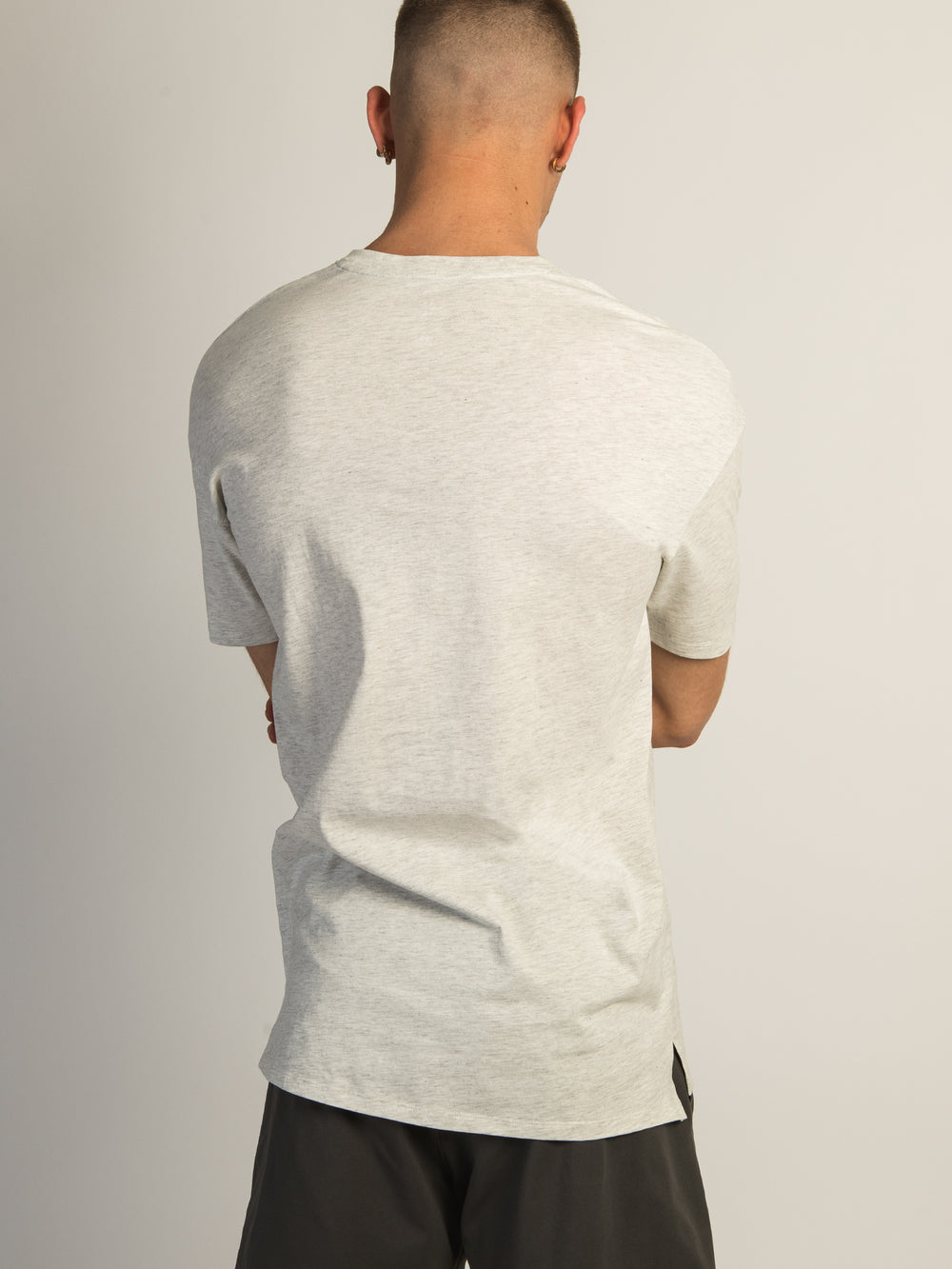 LONG FIT T-SHIRT- OATMEAL