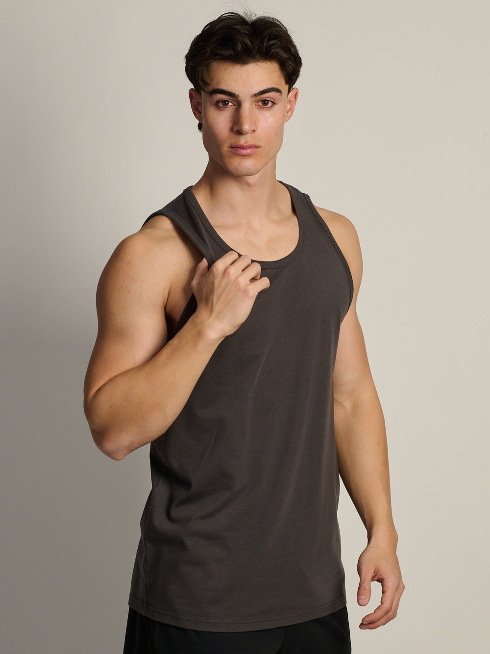 ESSENTIAL TANK - CHARCOAL