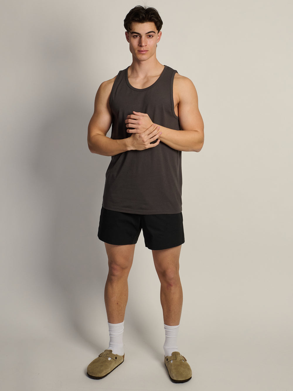ESSENTIAL TANK - CHARCOAL