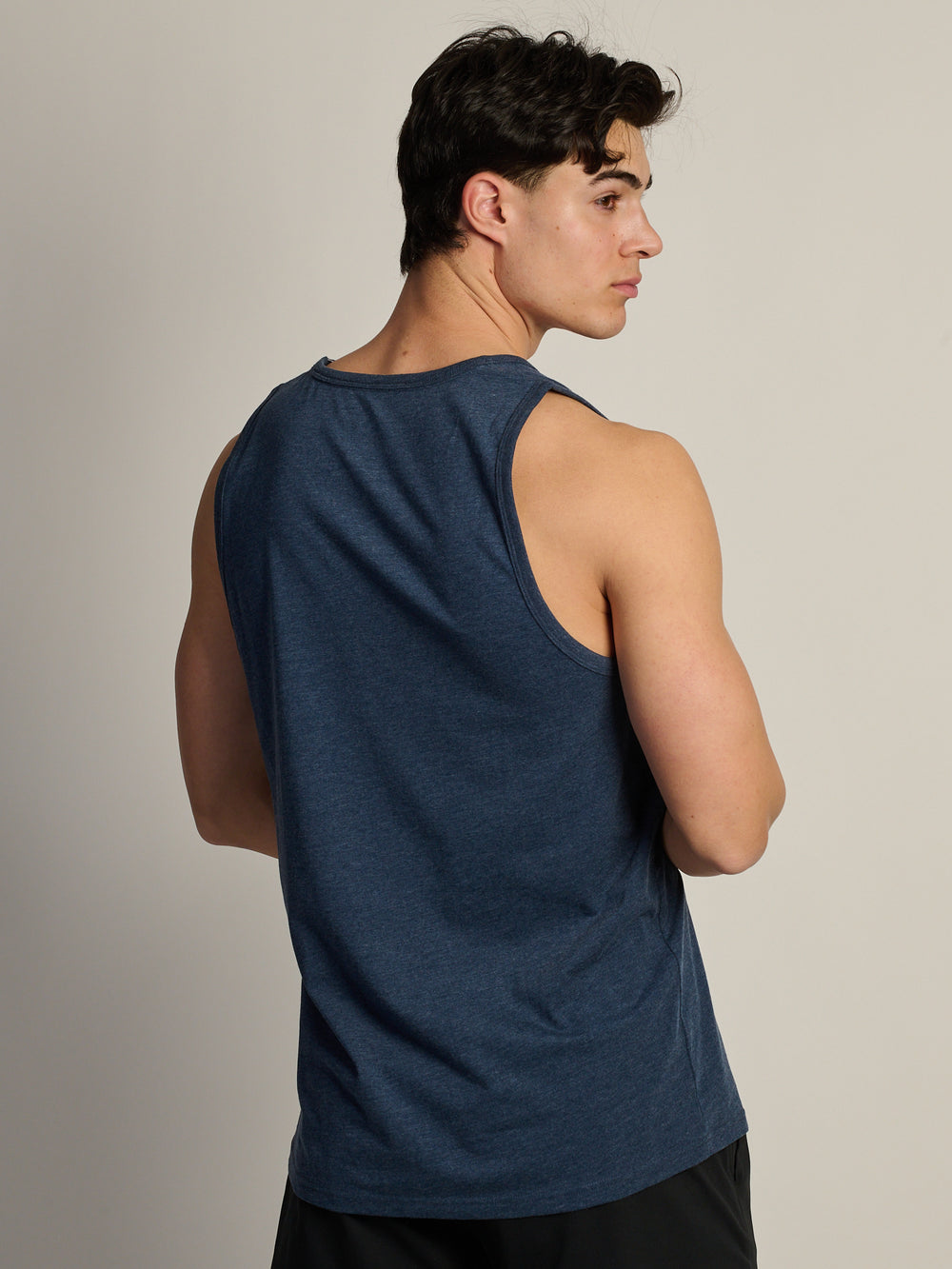 ESSENTIAL TANK - HEATHER NAVY