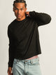 LONG SLEEVE TEE - BLACK BOATHOUSE ESSENTIALS - Boathouse USA