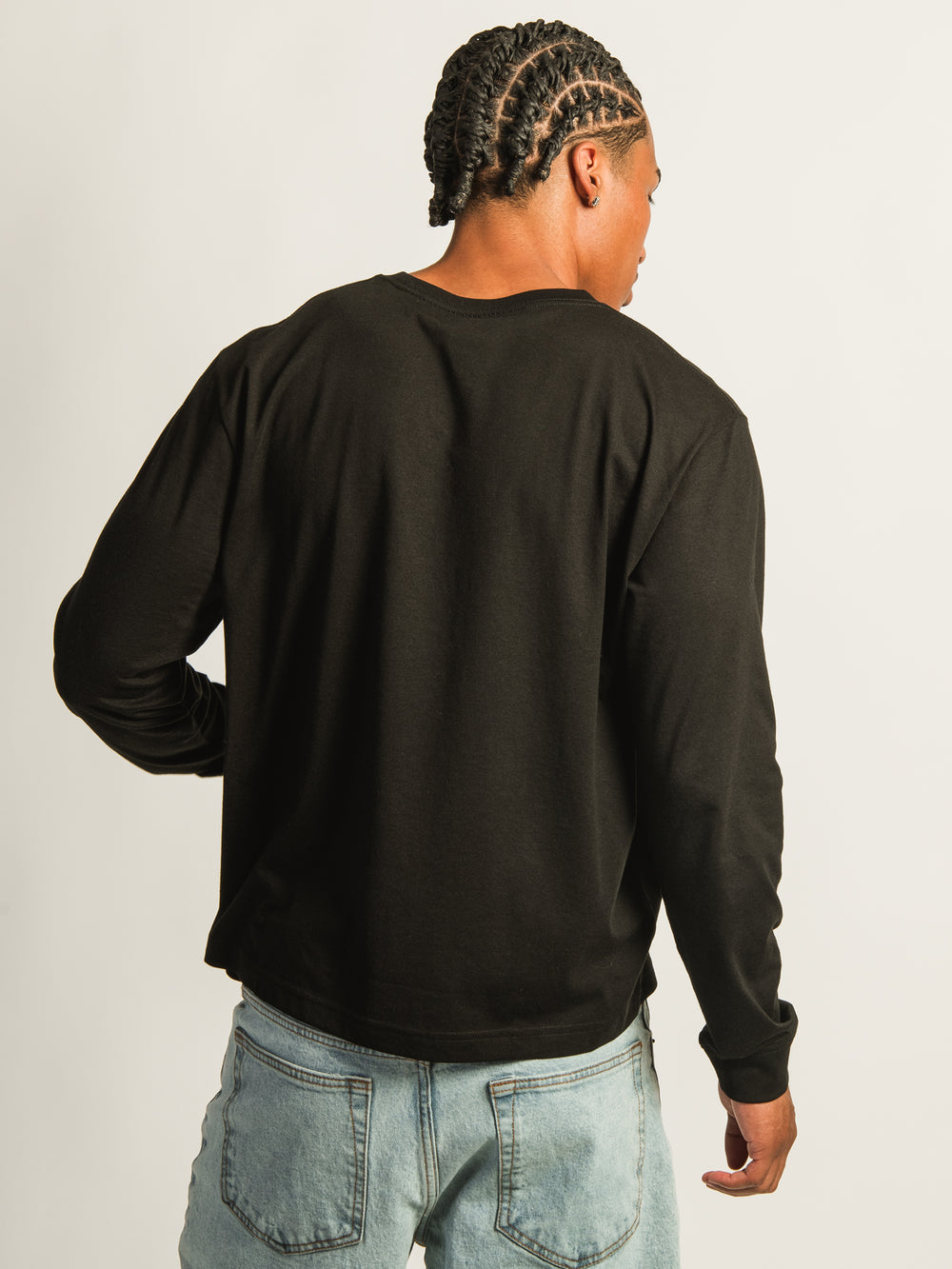 LONG SLEEVE TEE - BLACK
