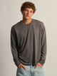 LONG SLEEVE TEE - CHARCOAL BOATHOUSE ESSENTIALS - Boathouse USA