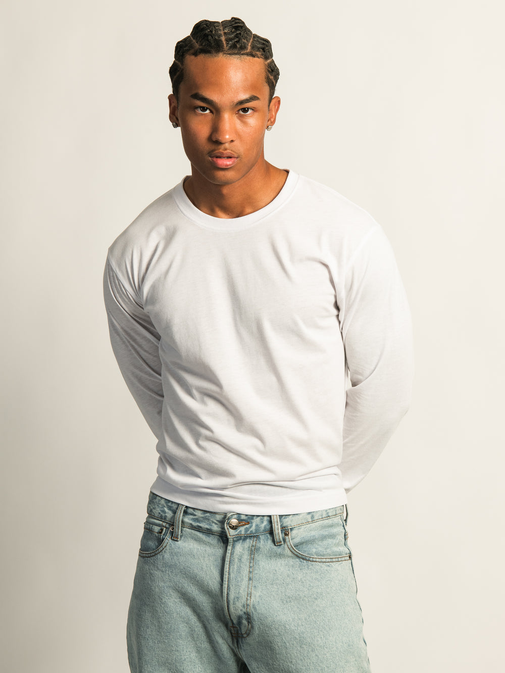 LONG SLEEVE TEE - WHITE