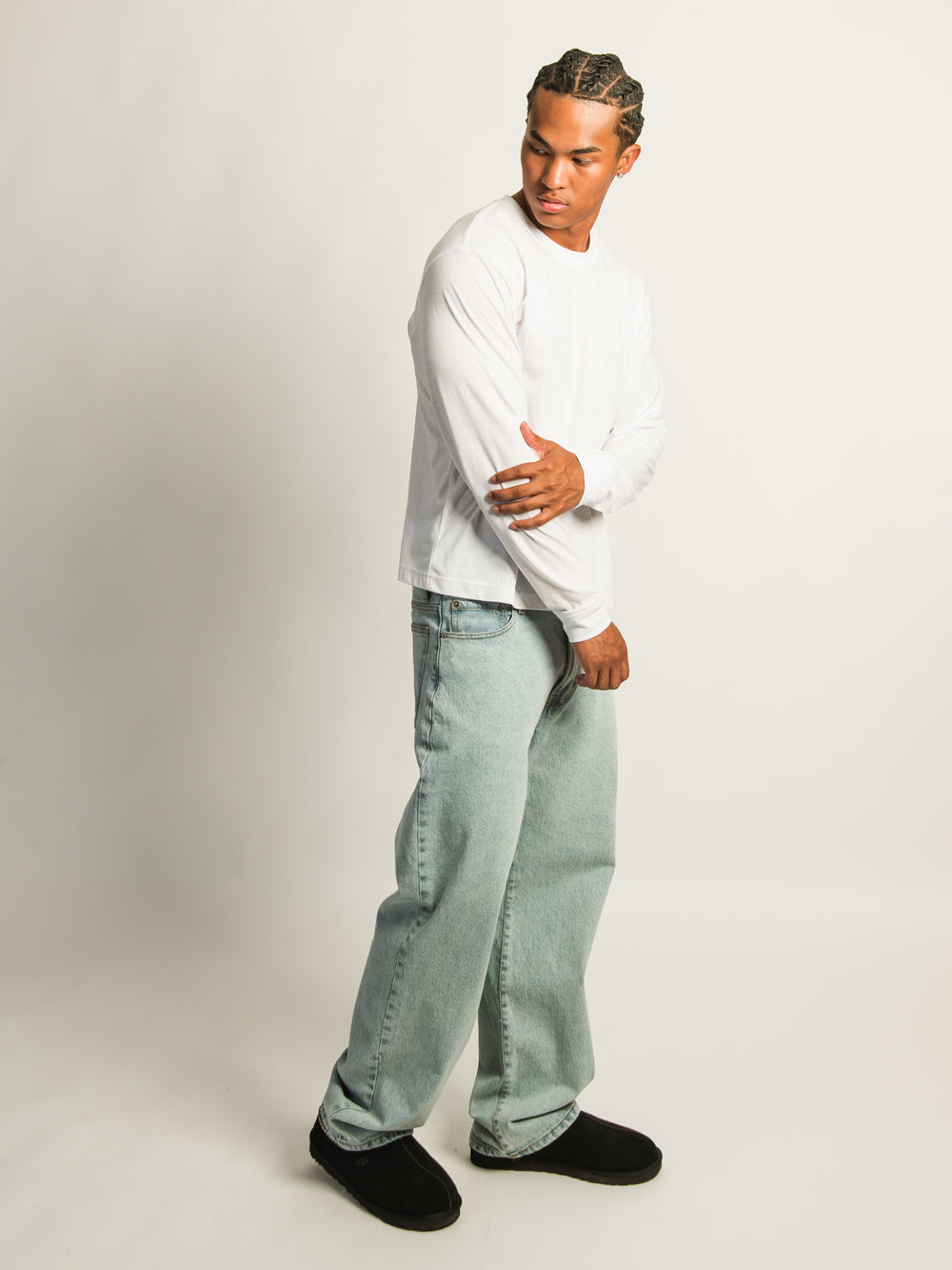 LONG SLEEVE TEE - WHITE
