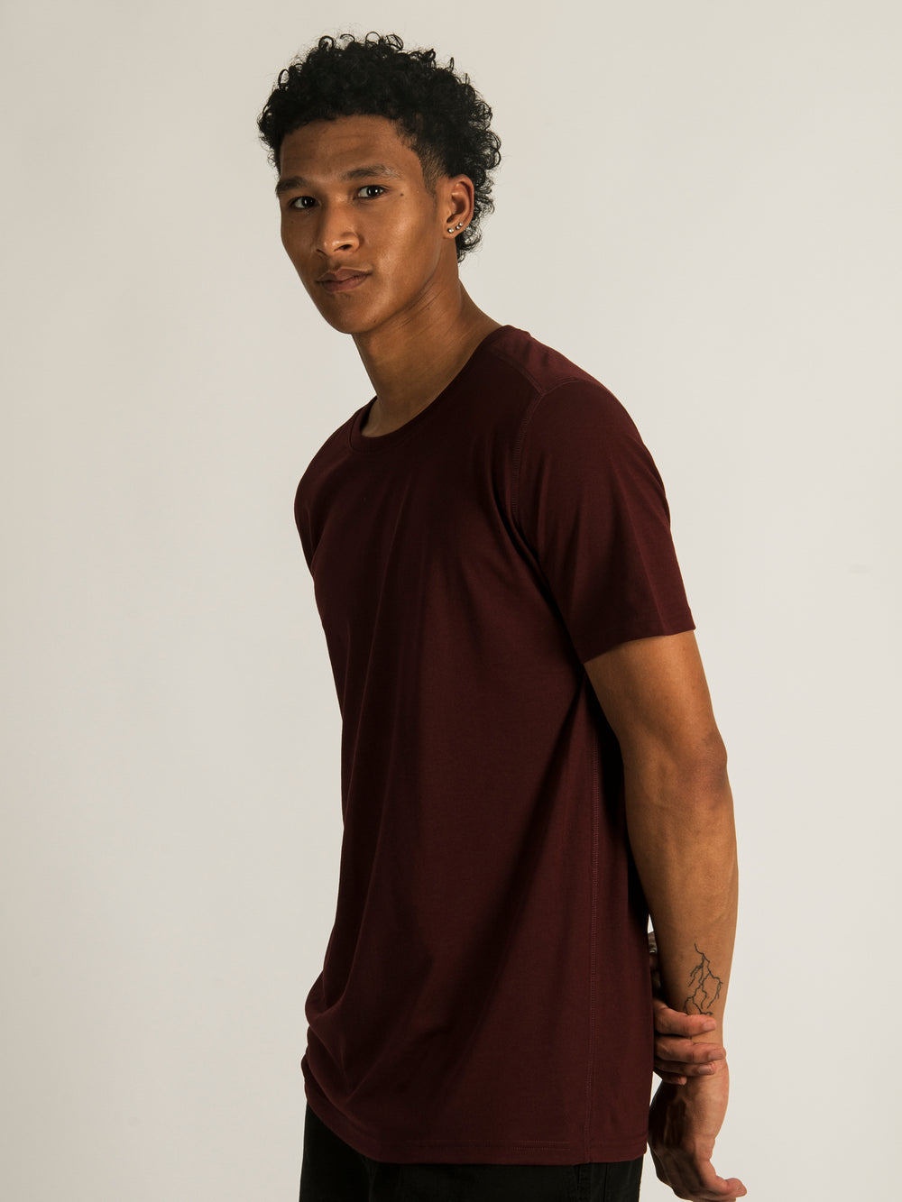 VICTOR CREWNECK TEE - PORT