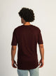 LONG FIT TEE - PLUM BOATHOUSE ESSENTIALS - Boathouse USA