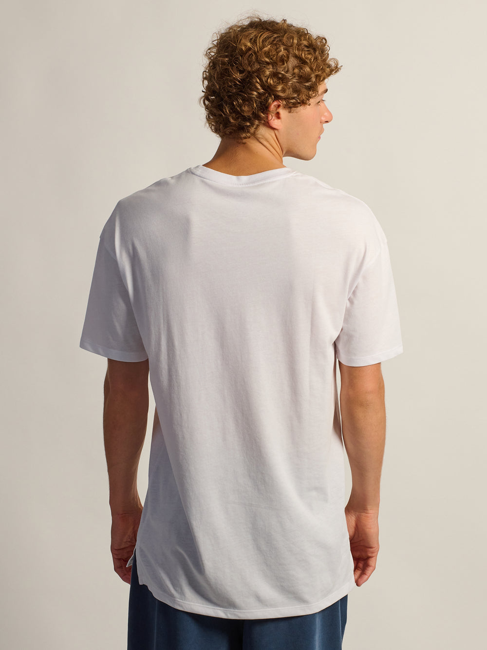 LONG FIT TEE - WHITE