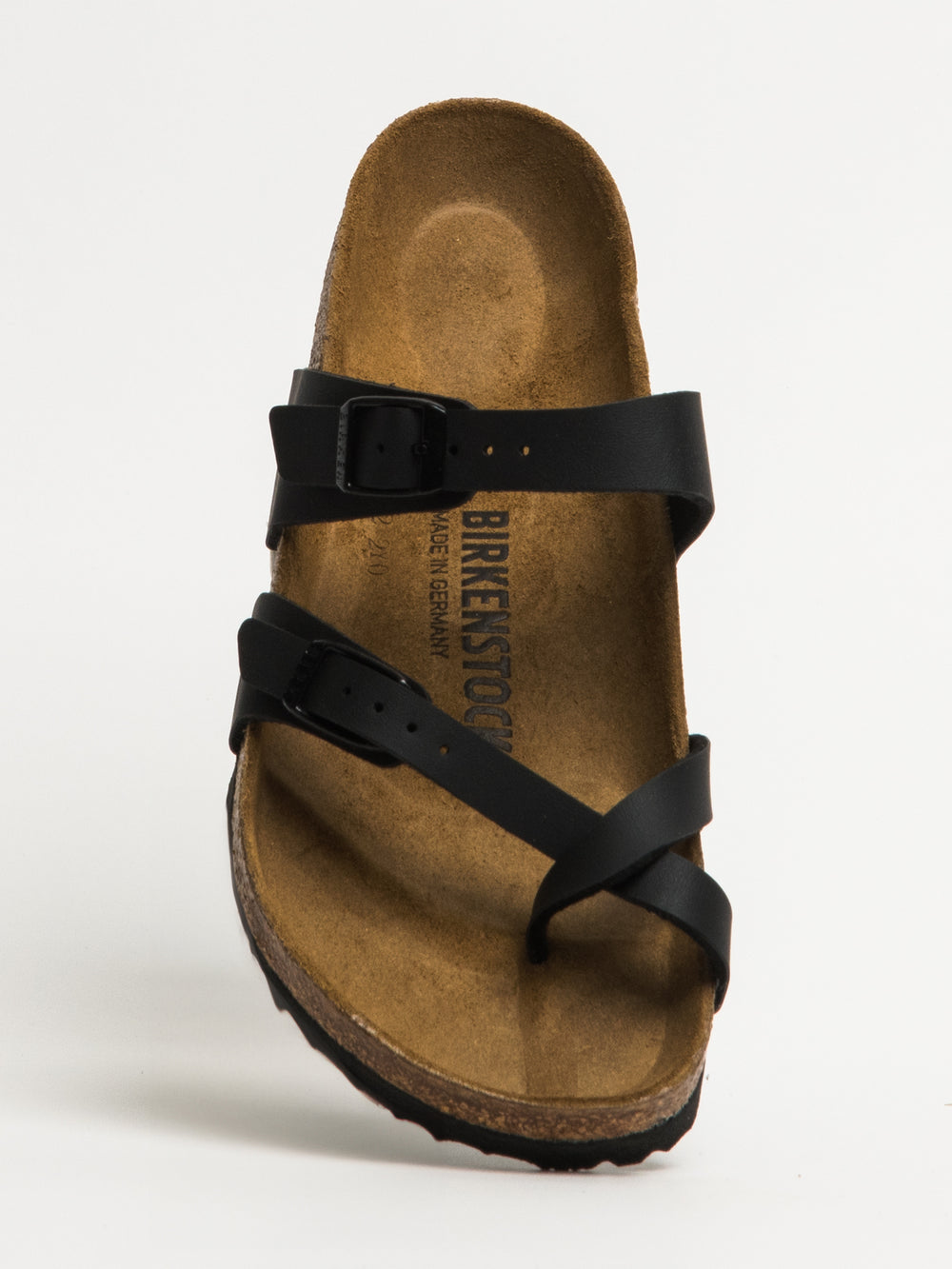 WOMENS BIRKENSTOCK MAYARI BLACK SANDALS