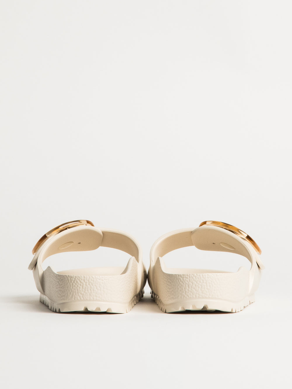 WOMENS BIRKENSTOCK MADRID BIG BUCKLE EVA SANDALS - EGG