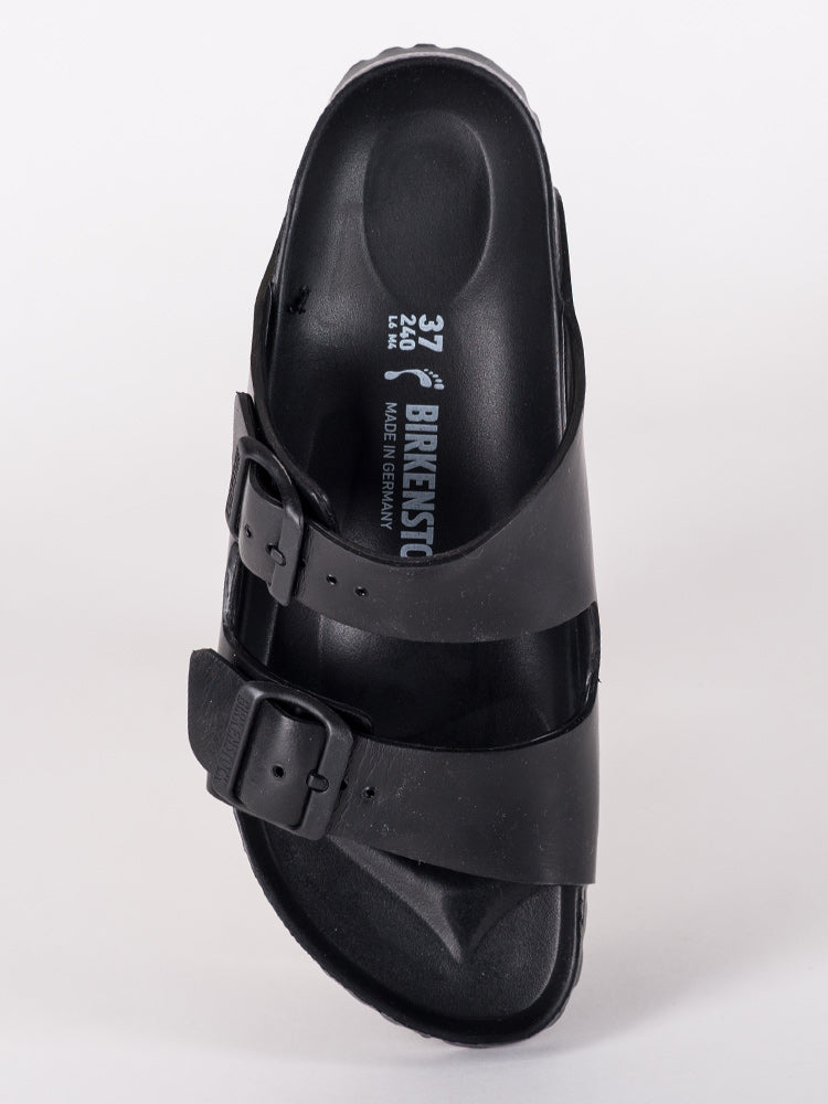 WOMENS BIRKENSTOCK ARIZONA EVA BLACK SANDALS - MEDIUM/NARROW FIT