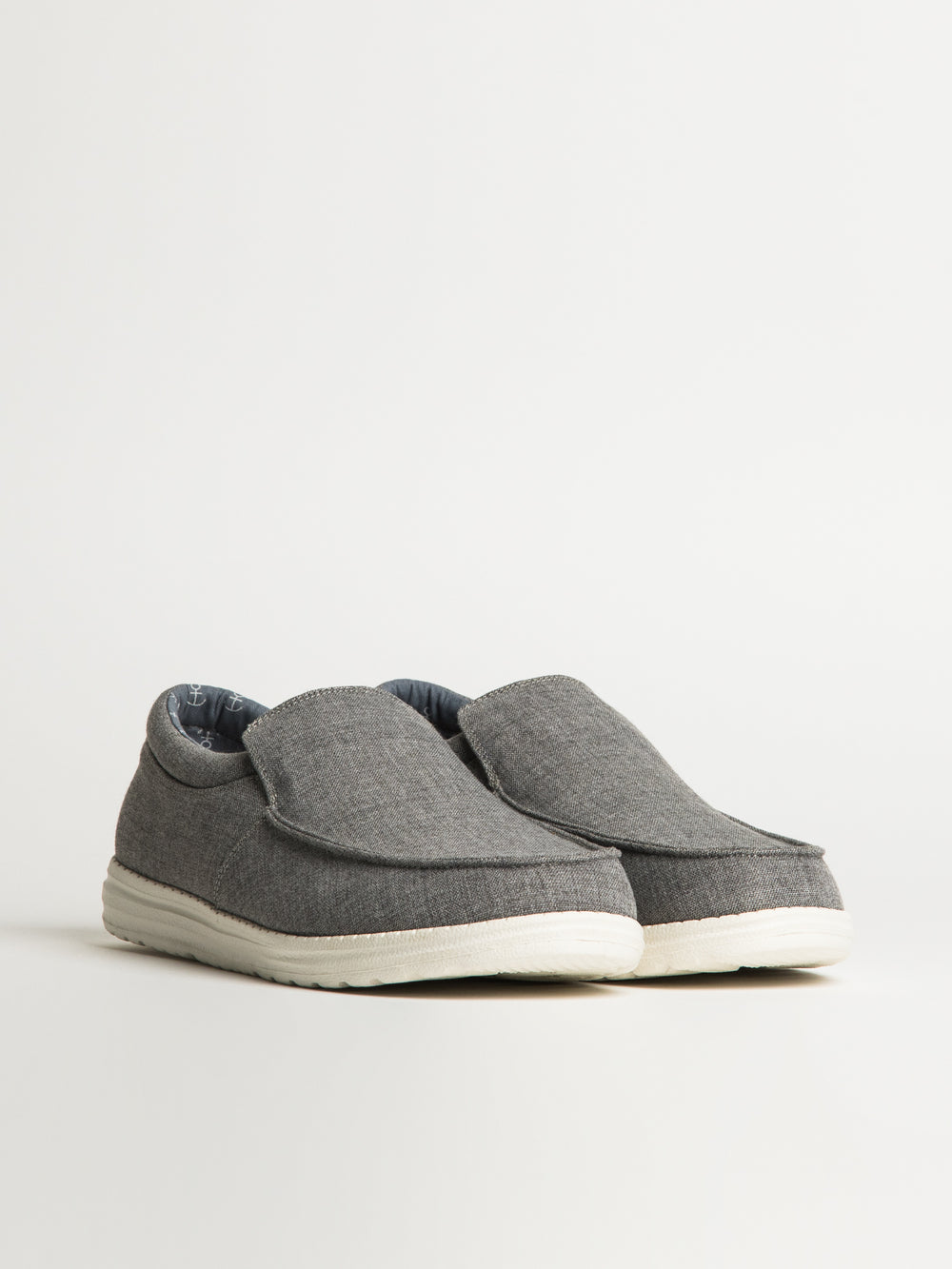 MENS BLACKWELL WALKER SLIP-ONS - GREY