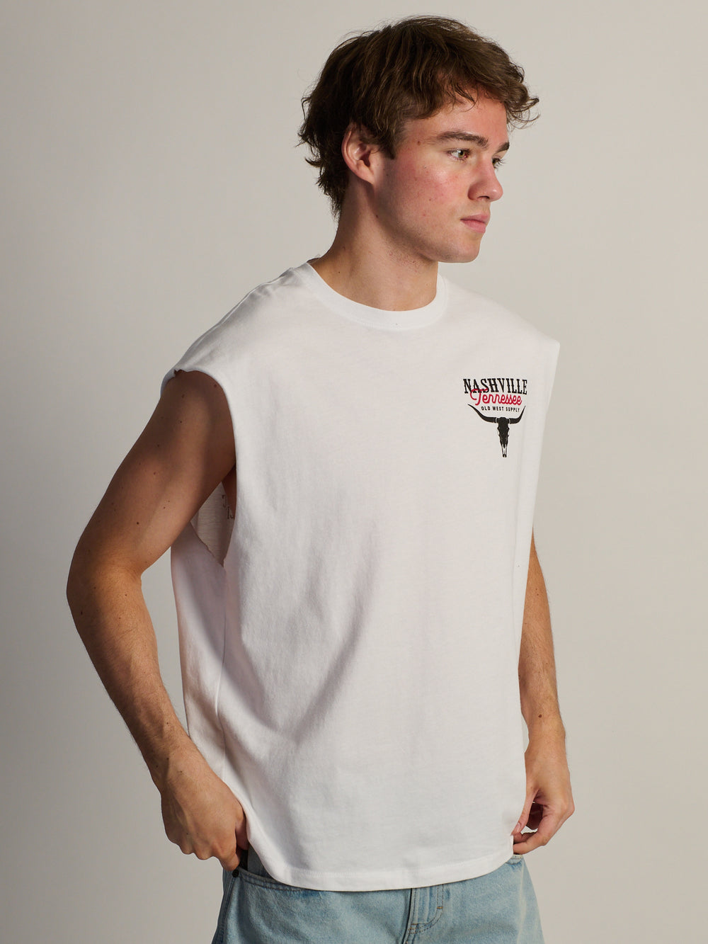 OLD WEST NASHVILLE MUSCLE TANK