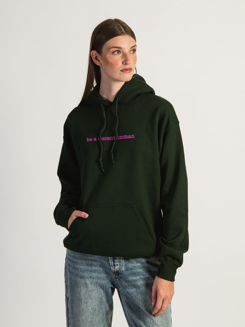 BARSTOOL SPORTS BE A DECENT HUMAN HOODIE