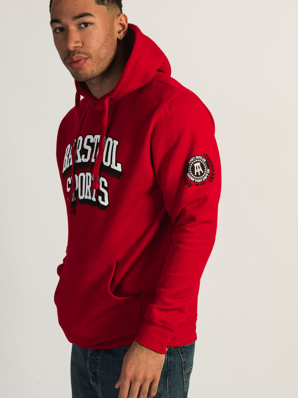 BARSTOOL SPORTS CORE PULL OVER HOODIE