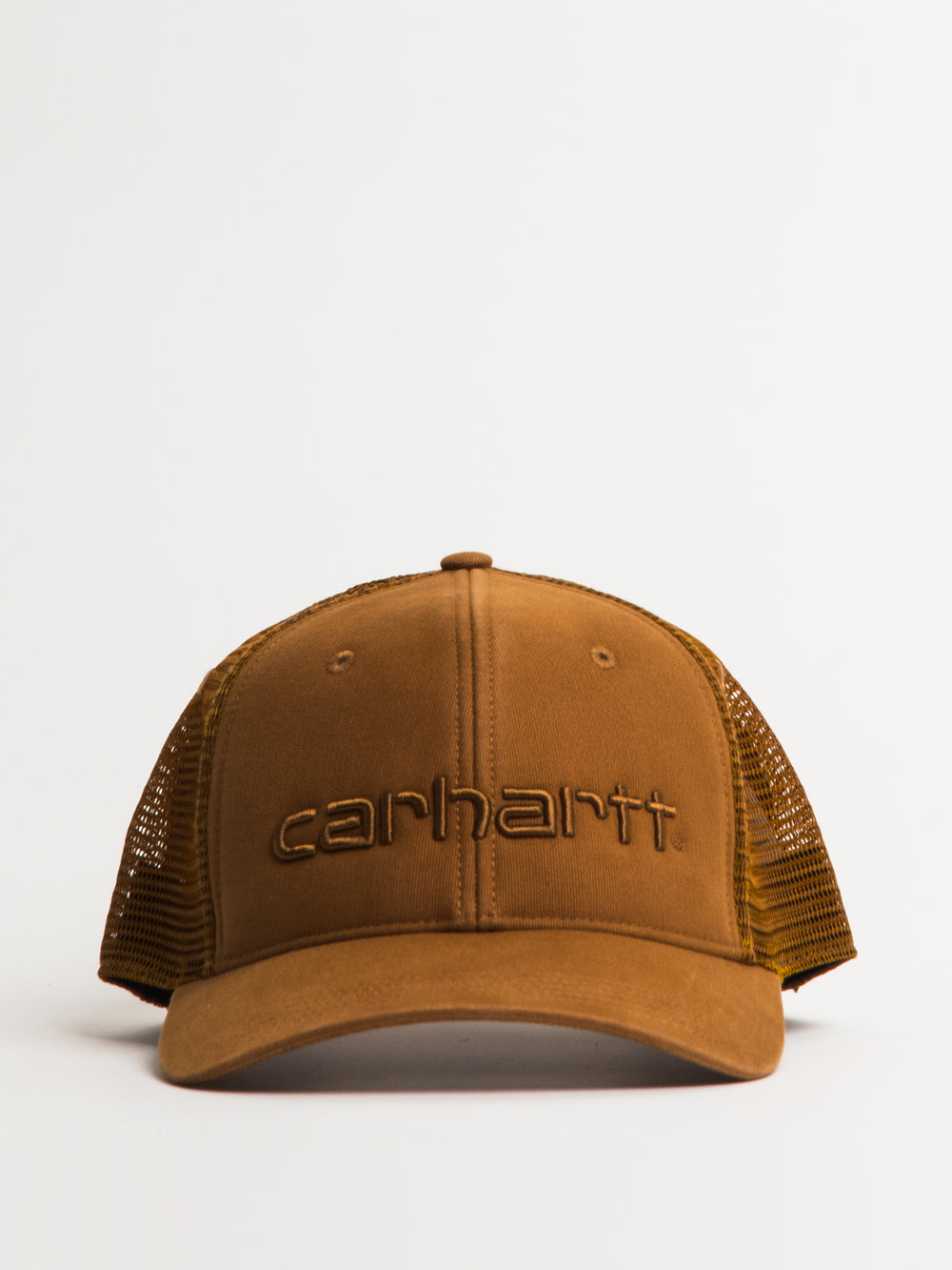 CARHARTT CANVAS MESH-BACK LOGO GRAPHIC HAT