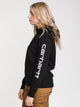 CARHARTT CLARKSBURG LOGO PULLOVER HOODIE CARHARTT - Boathouse USA