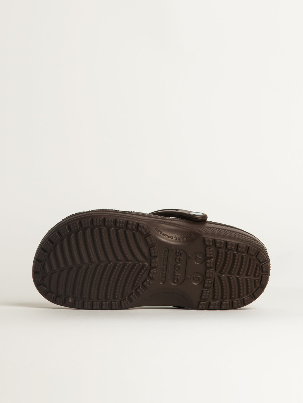 WOMENS CROCS CLASSIC CLOG - COFFEE