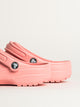 WOMENS CROCS CLASSIC CLOG - POWDER PINK CROCS - Boathouse USA
