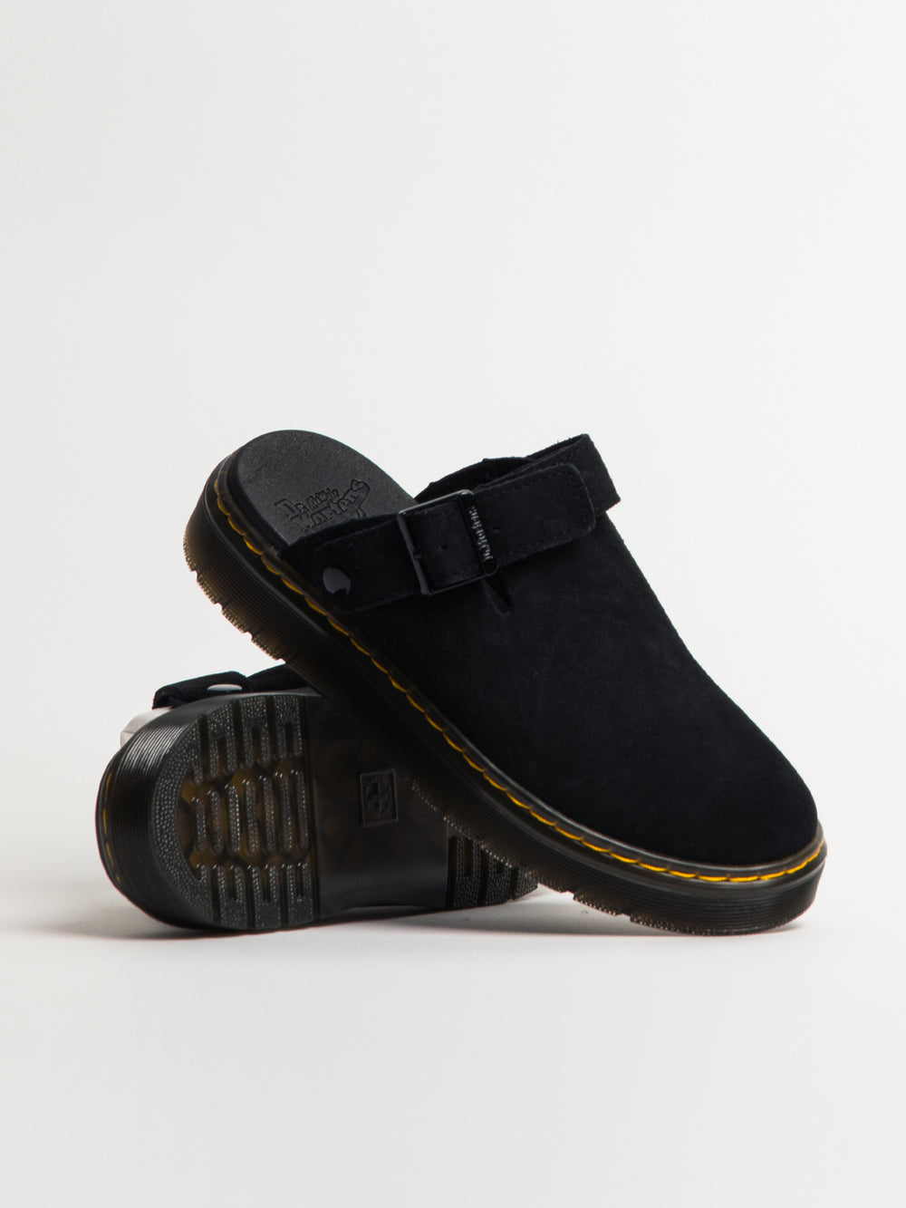 WOMENS DR MARTENS CARSON SUEDE MULES