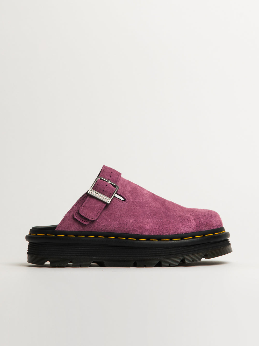 WOMENS DR MARTENS ZEBZAG SUEDE MULE