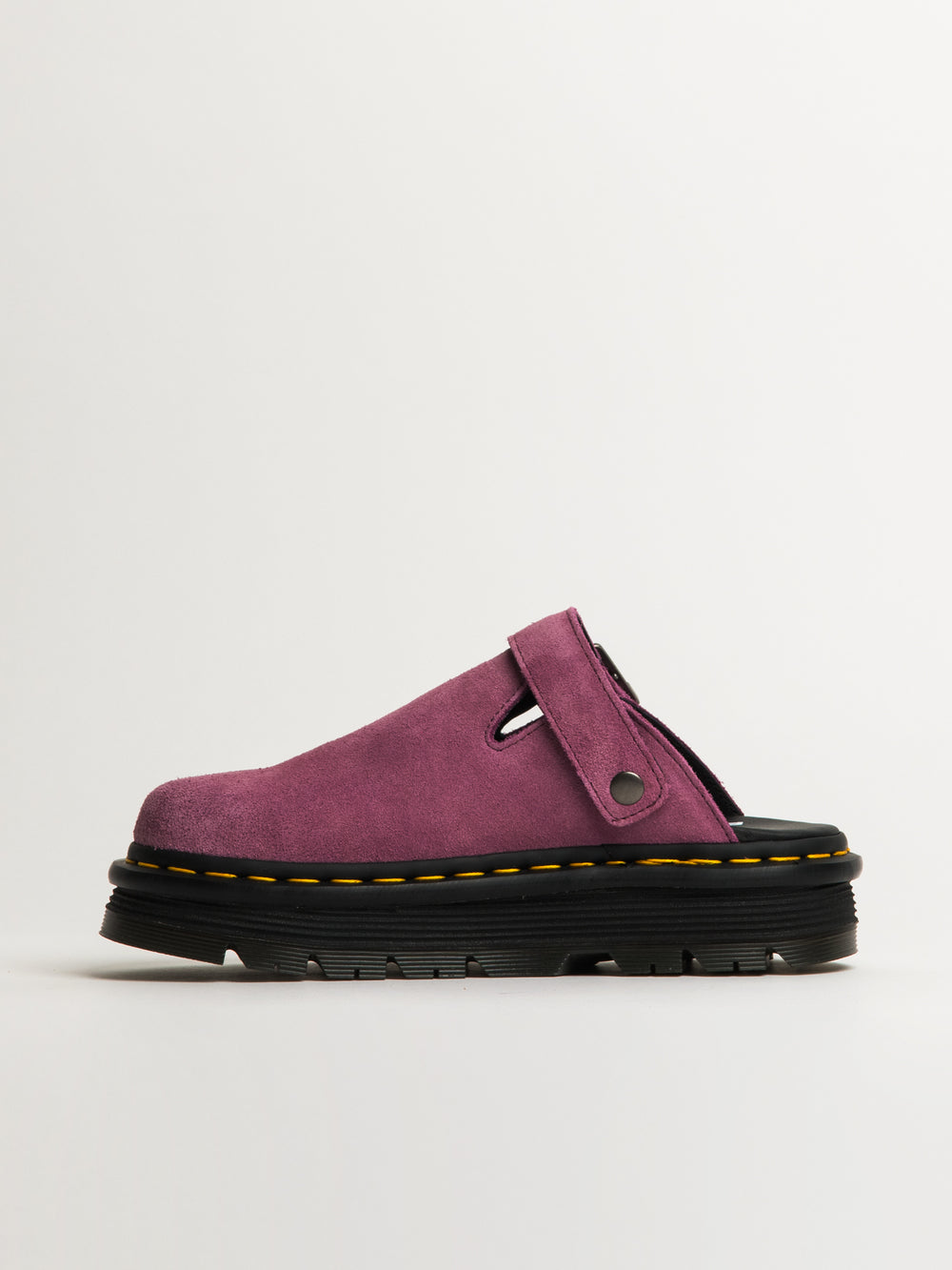 WOMENS DR MARTENS ZEBZAG SUEDE MULE