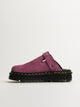 WOMENS DR MARTENS ZEBZAG SUEDE MULE