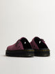 WOMENS DR MARTENS ZEBZAG SUEDE MULE