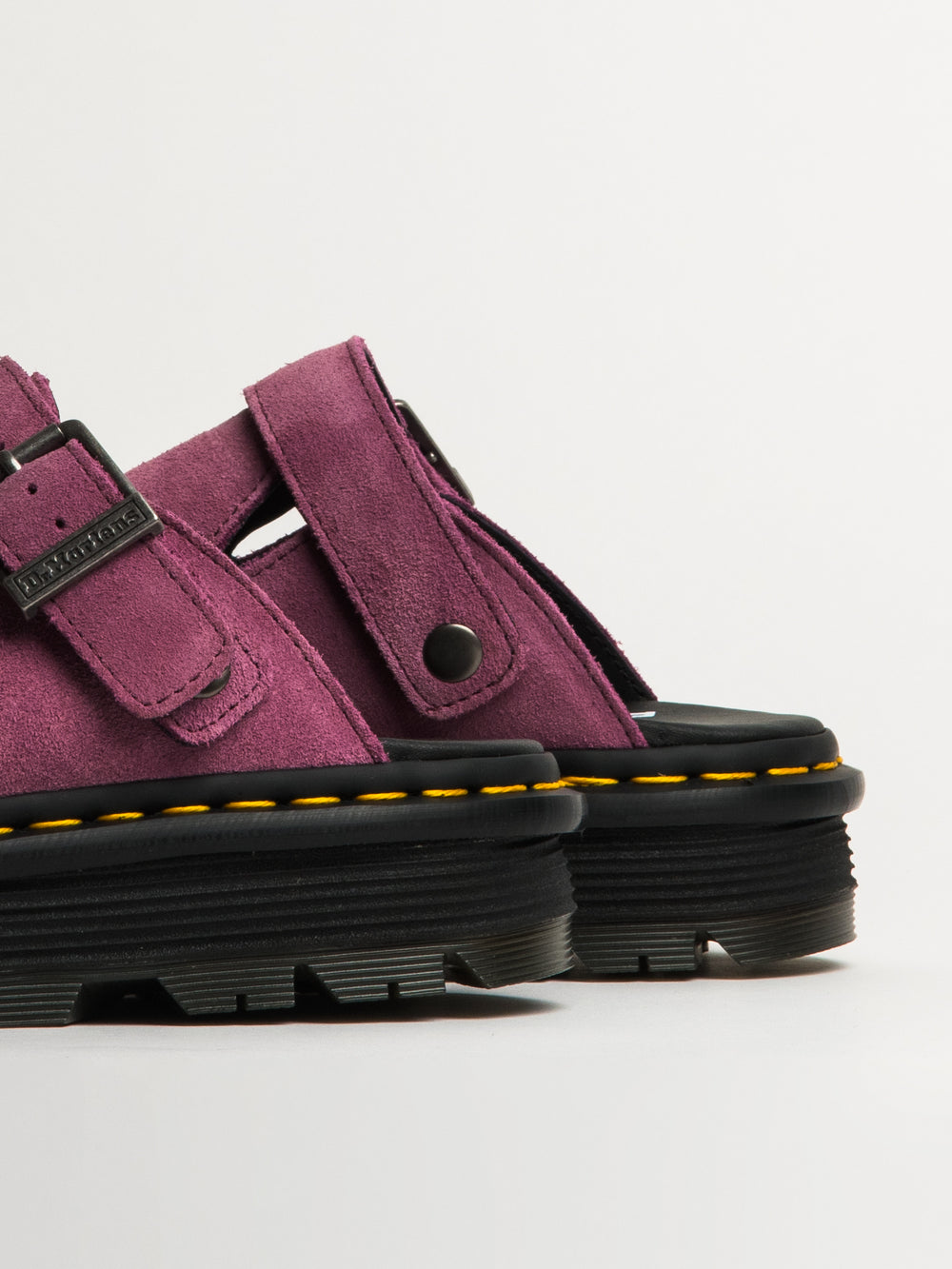 WOMENS DR MARTENS ZEBZAG SUEDE MULE