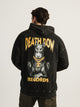 DEATH ROW RECORDS DOBERMAN WASHED HOODIE DEATH ROW RECORDS - Boathouse USA