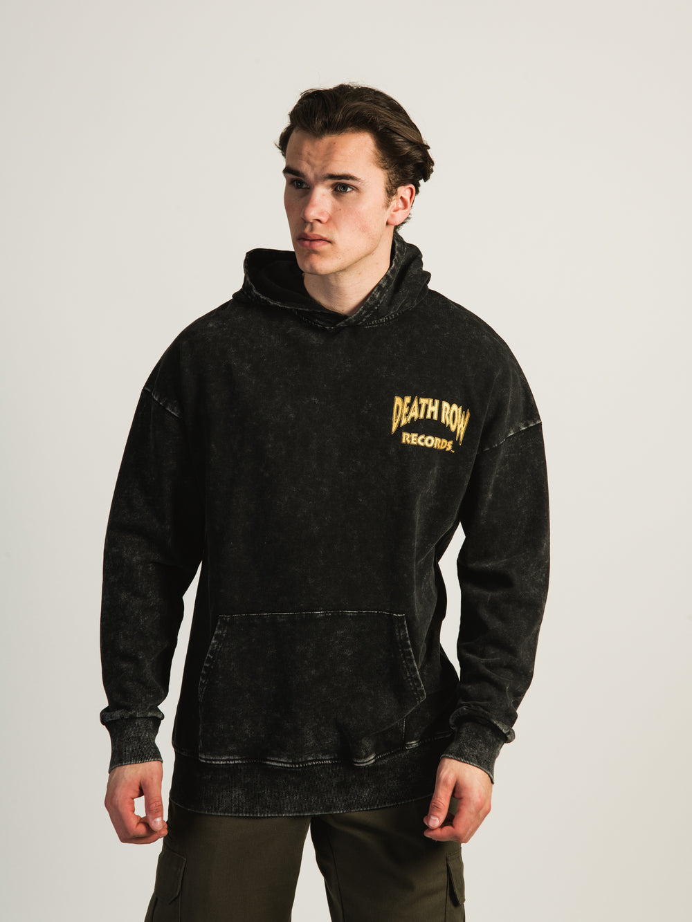 DEATH ROW RECORDS DOBERMAN WASHED HOODIE