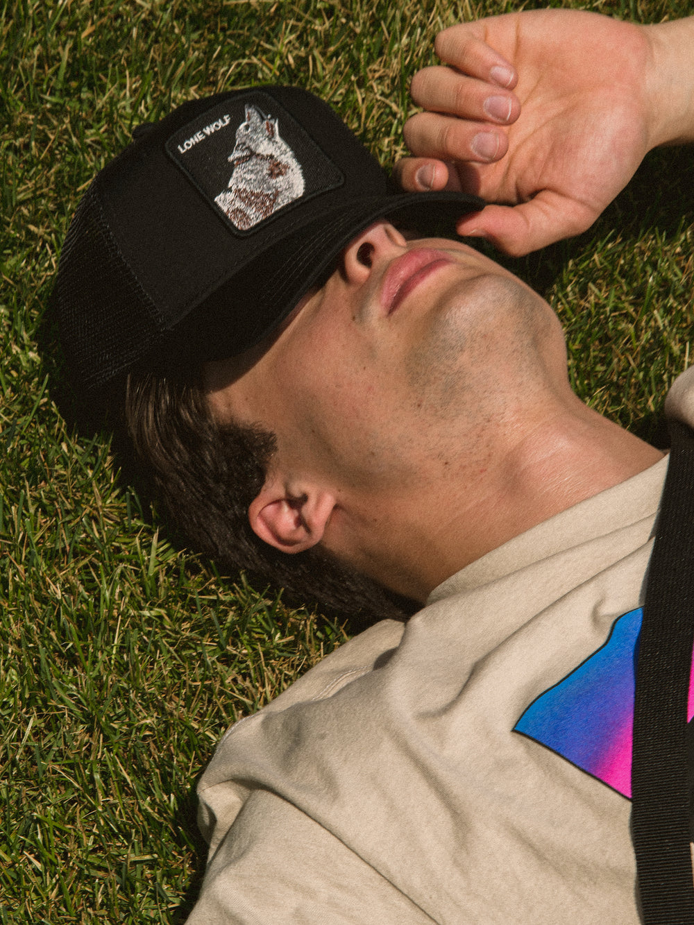 GOORIN BROS THE LONE WOLF TRUCKER HAT