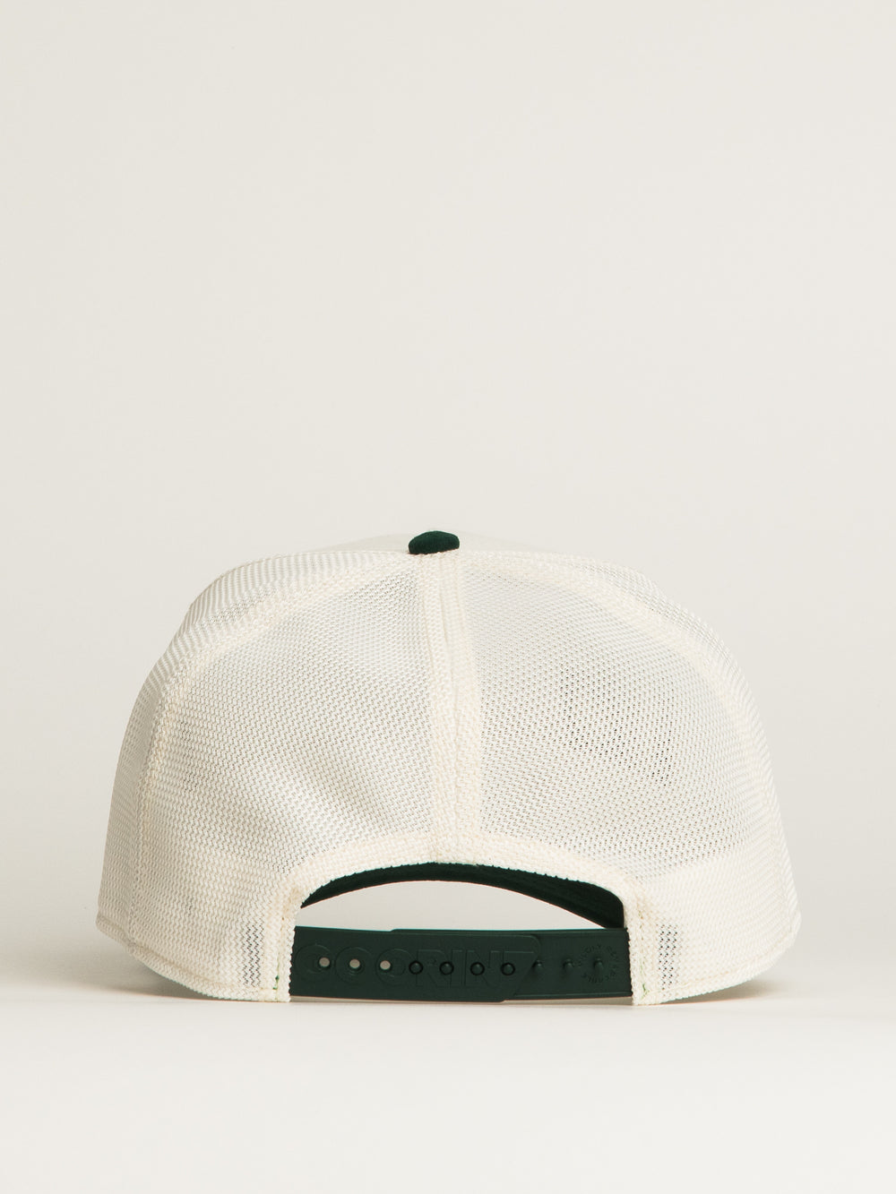 GOORIN BROS LUCKY DUCK SUEDE TRUCKER HAT - GREEN