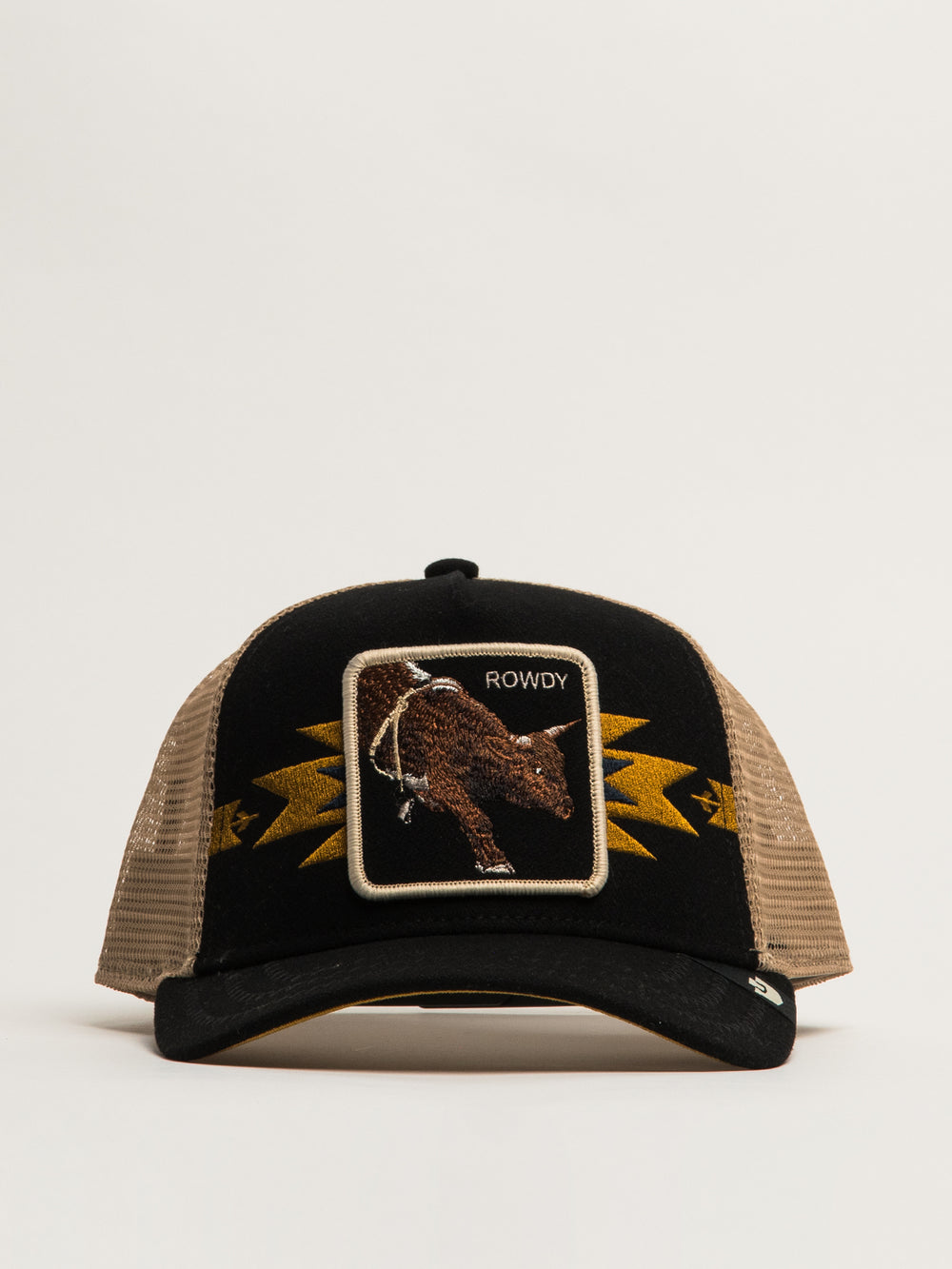GOORIN BROS CANYON ROWDY TRUCKER HAT - BLACK