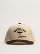 THE HAPPIEST MARTINIS MEN HAT - BROWN