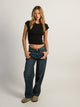 HARLOW ESSENTIAL RIBBED BABY TEE HARLOW - Boathouse USA