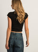 HARLOW ESSENTIAL RIBBED BABY TEE HARLOW - Boathouse USA