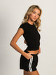 HARLOW ESSENTIAL RIBBED BABY TEE HARLOW - Boathouse USA