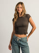 HARLOW ESSENTIAL RIBBED BABY TEE HARLOW - Boathouse USA